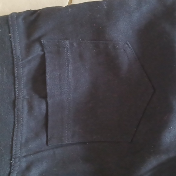 Chaps Size Girls Plus 12.5 Shorts Navy Blue school uniform - Picture 3 of 5